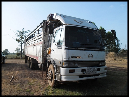 สิบล้อฮีโน่ เครื่อง HO7D สภาพดี สวยมากๆ