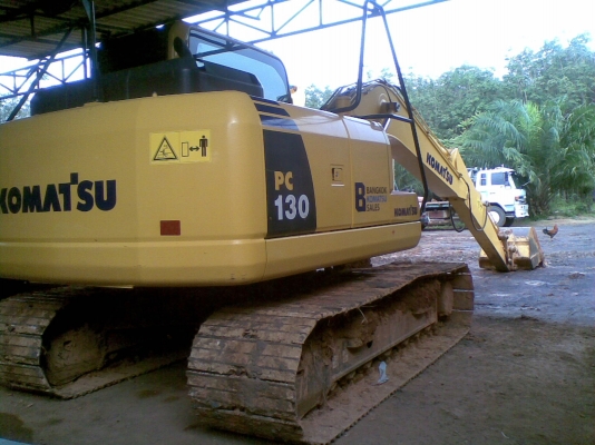 ขายดาวน์แบคโฮ KOMUTSU PC 130-8 ใช้งานแล้ว 2,000 กว่าชั่วโมง สภาพเหมือนรถใหม่ ตามสภาพรถใช้งานอยู่ ขายดาวน์แบคโฮ KOMUTSU PC 130-8 ใช้งานแล้ว 2,000 กว่าชั่วโมง สภาพเหมือนรถใหม่ ตามสภาพรถใช้งานอยู่