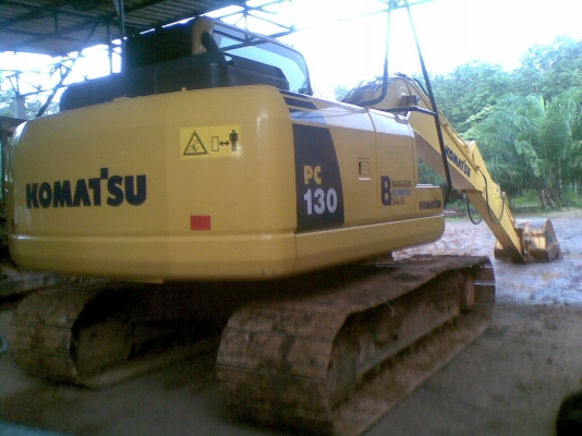 ขายดาวน์แบคโฮ KOMUTSU PC 130-8 ใช้งานแล้ว 2,000 กว่าชั่วโมง สภาพเหมือนรถใหม่ ตามสภาพรถใช้งานอยู่ ขายดาวน์แบคโฮ KOMUTSU PC 130-8 ใช้งานแล้ว 2,000 กว่าชั่วโมง สภาพเหมือนรถใหม่ ตามสภาพรถใช้งานอยู่