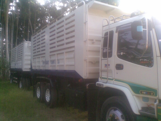 ขายรถพ่วงอีซูซุ  320  ปี  48  รถสวยหัวบางเดิม  ยางเต็ม  18 เส้น