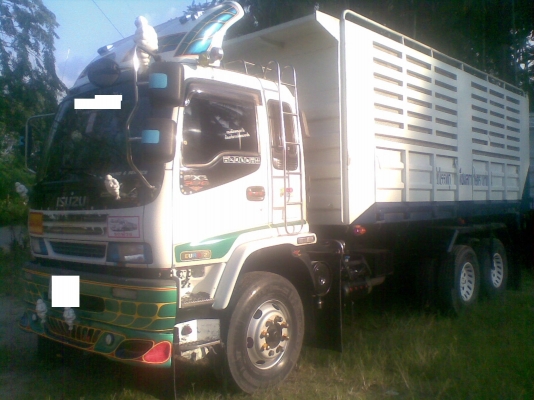 ขายรถพ่วงอีซูซุ  320  ปี  48  รถสวยหัวบางเดิม  ยางเต็ม  18 เส้น