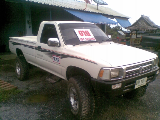 ขายกระบะ  โตโยต้า  ไมตี้  ปี  94  ดัดแปลงเป็นสองเพลา  วางคานแข็ง  4x4  โฟวิล  พร้อมลุยงาน  รถบ้าน