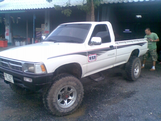 ขายกระบะ  โตโยต้า  ไมตี้  ปี  94  ดัดแปลงเป็นสองเพลา  วางคานแข็ง  4x4  โฟวิล  พร้อมลุยงาน  รถบ้าน