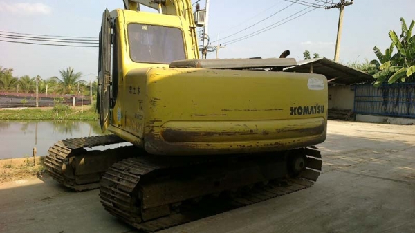 PC120-6 Komatsu ไฟฟ้าครบ เอกสารใบเสร็จซื้อสด (บ.ยนตการ)ช่วงล่างเต็ม แอร์เติมน้ำยา เครื่องเสียงพร้อม