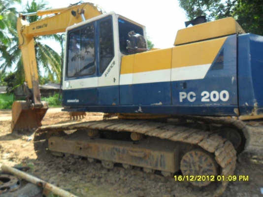 PC200-5 Komatsu ไฟฟ้าเต็ม เอกสารพร้อม ช่วงล่างเต็ม ภาพจริงทดลองแล้วต่อรองมาไปได้ไปเลยครับ