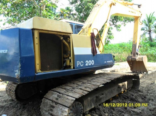 PC200-5 Komatsu ไฟฟ้าเต็ม เอกสารพร้อม ช่วงล่างเต็ม ภาพจริงทดลองแล้วต่อรองมาไปได้ไปเลยครับ