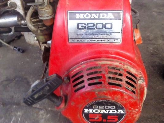 เครื่องยนต์HONDA G200  5.5 แรงม้า สภาพสวยใช้งานมาน้อย พร้อมใช้เครื่องติดดี
