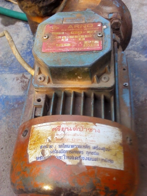 ปั๊มน้ำขนาด 2 นิ้ว ใบพัดทองเหลืองใหญ่ ยี่ห้อ ARNO ปั้มได้สูงและแรง( มี VDO ทดสอบให้ดู)