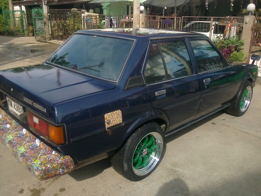 ขาย TOYOTA KE70 + LPG ลงเล่ม+ล้อกล้วย16+เบาะSAPARCO