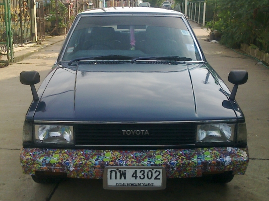 ขาย TOYOTA KE70 + LPG ลงเล่ม+ล้อกล้วย16+เบาะSAPARCO