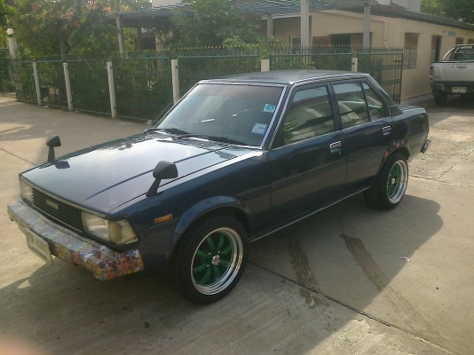 ขาย TOYOTA KE70 + LPG ลงเล่ม+ล้อกล้วย16+เบาะSAPARCO