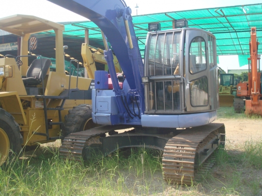 ละอองดาวแทรคเตอร์ ขาย รถขุดยี่ห้อ KOMATSU PC128 US-2 มือสองเก่าจากนอกสภาพดีราคาถูก พร้อมสำหรับการใช้งาน