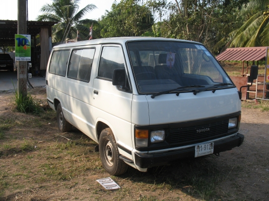 ขายรถตู้ toyota