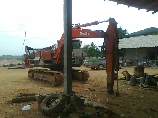 ขายด่วน!..รถแบคโฮ KOMATSU PC100-3 แบคโฮสวย ขุดดินแรงดี ไม่มีโหลด บุ้งกี๋ ถอดไปทำสวย.