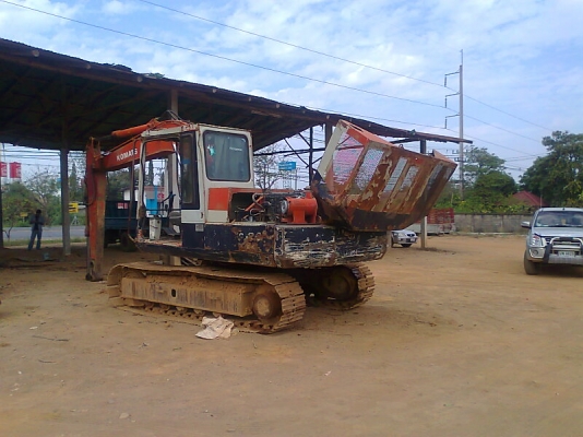 ขายด่วน!..รถแบคโฮ KOMATSU PC100-3 แบคโฮสวย ขุดดินแรงดี ไม่มีโหลด บุ้งกี๋ ถอดไปทำสวย.