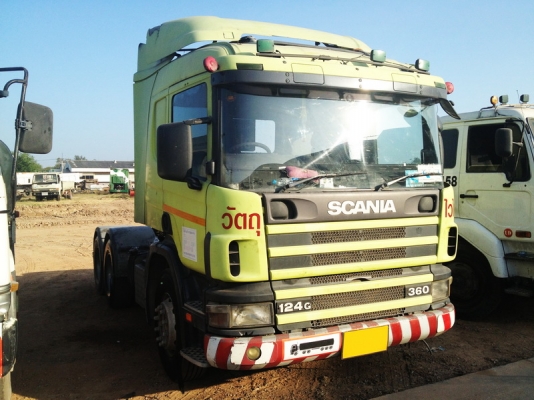 ขายหัวลาก SCANIA 124G เครื่อง 6 สูบ 360 แรงม้าเพลาหลังยกได้ระบบไฮดรอลิค สภาพสวยๆใช้งานได้เลยรถพร้อมใช้งานครับ
