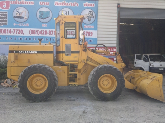 ขายรถตัก KOMATSU 510 SN:16069 ปี1982 ,7678ชม.รถนอกนำเข้า มาถึงไทยแล้วครับ สภาพดี มากๆๆๆ ติดต่อ มานะ 085-9049669