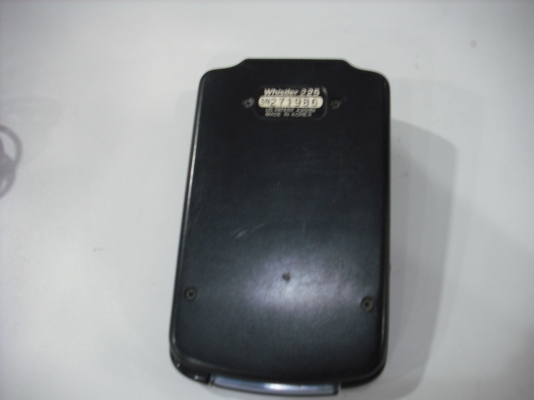 เครื่องเตือนการตรวจจับความเร็ว WHISTLER 225 เครื่องเตือนการตรวจจับความเร็ว WHISTLER 225