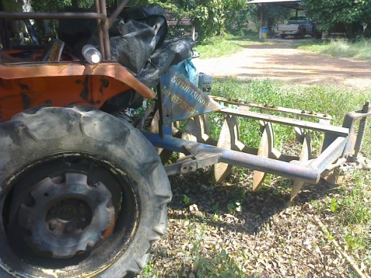 ขายรถไถเล็ก KUBOTA L2202 พร้อม ฐานไถ+โรโตรี่ตัดหญ้า เครื่องดีเกียร์ดีพร้อมใช้ ราคาถูก