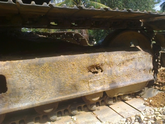 ขายรถแบคโฮ KOMATSU PC120-3 เครื่องดีปั้มดี เอวแน่น บอดี้ไม่ค่อยสวยช่วงล่างเต็ม