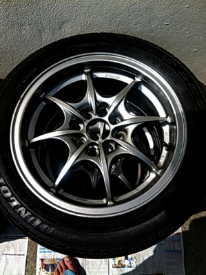 ขายล้อ mugen mf8 กับ SSR Type C ราคาคุ้มค่า