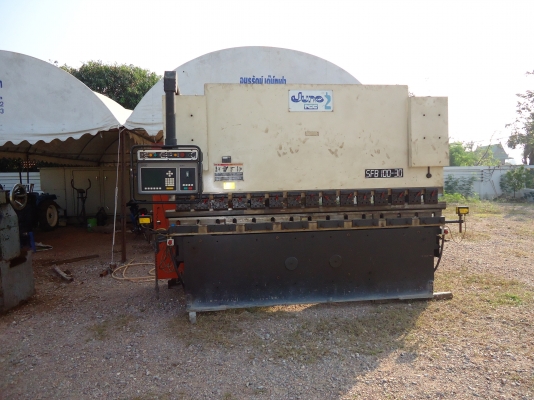 ขายแท่นพับเหล็ก JUNO NCC SFB 1030 ขนาด 100 ตัน X 3 เมตร