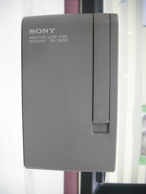 SONY INDUCTIVE LOOP TYPE RECCIVER SX-2600 SONY INDUCTIVE LOOP TYPE RECCIVER SX-2600