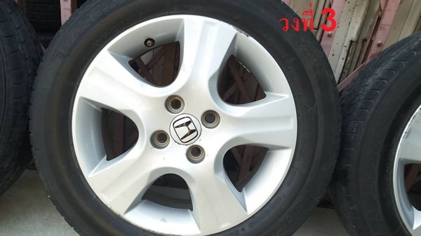 แม็กซ์ honda jazz ขอบ15 พร้อมยางดอกพอใช้