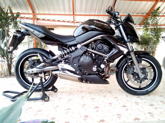 ขายด่วนER650N ปี2009 ทะเบียนแท้ สภาพสวยมาก ราคาเบาๆ 159000 บาท