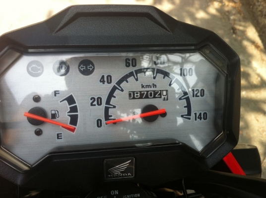 ขาย Honda Zoomer-x สีแดง ปี 2556 (รถ7เดือน) ราคา 38,500บาทครับต่อรองได้