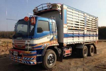 10ล้อดั้มคอกเกษตร ISUZU DECA270 ปี50 แม็คโหลดดั้ม