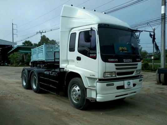 รถสิบล้อหัวลาก Isuzu GXZ 270 แรงม้า พร้อมใช้งาน เอกสารพร้อมโอน