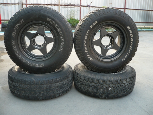 แม็ก"8x16"พร้อมยาง265/70R16