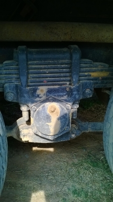 ขายเทลเลอบรรทุกรถเกี่ยวhino เครื่องho7d195 สองเพลามีdl