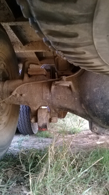 ขายเทลเลอบรรทุกรถเกี่ยวhino เครื่องho7d195 สองเพลามีdl