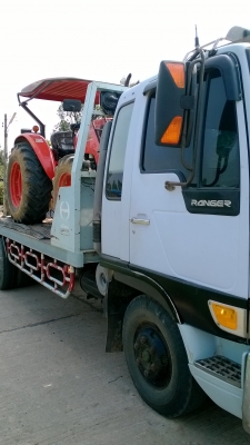 ขายเทลเลอบรรทุกรถเกี่ยวhino เครื่องho7d195 สองเพลามีdl