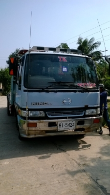 ขายเทลเลอบรรทุกรถเกี่ยวhino เครื่องho7d195 สองเพลามีdl