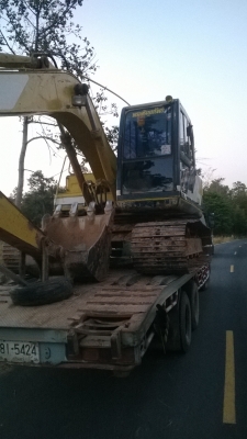 ขายเทลเลอบรรทุกรถเกี่ยวhino เครื่องho7d195 สองเพลามีdl