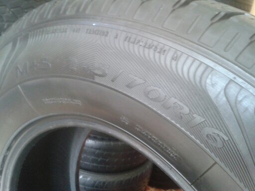 ยาง245/70/16"(4เส้น =2,500บ.)Goodyear.WRANGLEN.HP M+S(ปี10) ดอกเต็มสวยๆ