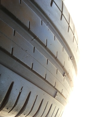 ขายล้อแม็ก มือ2 RS ขอบ15 6 1/2 4 รู 100 พร้อมยาง 1 ชุด