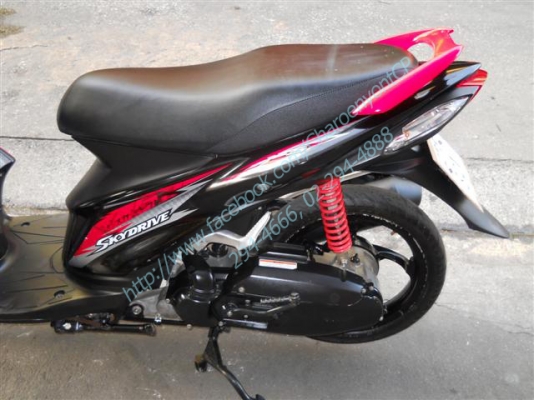 SUZUKI Skydrive 125 Fi ปี 2012 ออโต้ หัวฉีด ล้อ MAX สภาพเดิม พร้อมใช้