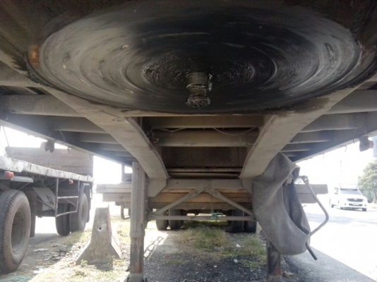 ขายหางพื้นเรียบ 3 เพลา อู่.อา ซี เค หางสวย ราคา420000  รีบจองด่วน