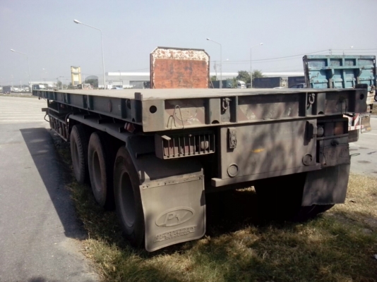 ขายหางพื้นเรียบ 3 เพลา อู่.อา ซี เค หางสวย ราคา420000  รีบจองด่วน