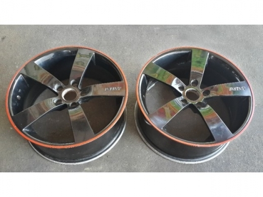 INFINY ขอบ 18 5รู114 กว้าง 8 ออฟ 45 ***มีคู่เดียว***