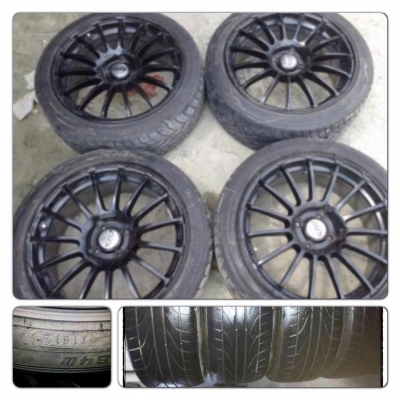 ขายแม็กมือ2ลาย Model F15 ขอบ17 4รู100+ ยางปี12 ราคา7,900 บาทถูก