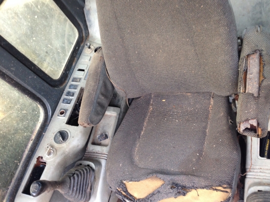 รถแบ็คโฮ KOMATSU 120 - 6 ตามสภาพ