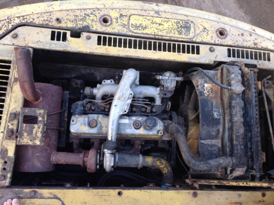 รถแบ็คโฮ KOMATSU 120 - 6 ตามสภาพ