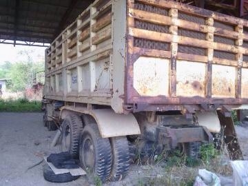 ขายรถบรรทุกสิบล้อดั๊มพ์ Mitsubishi หน้ากากดำ เครื่อง 6D15 ทะเบียนแจ้งจอด รถติดได้