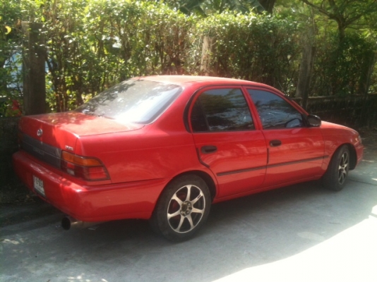 ขายรถบ้าน TOYOTA COROLLA 1300 CC รุ่น GL เกียร์ธรรมดา แอร์หนาวครับ ช่วงล่างนิ่มๆครับ ติดแก๊สเรียบร้อยและลงเล่มแล้วครับประหยัดมากๆ คุ้มๆ ใช้ได้สองระบบขายเพียง 85,000.-