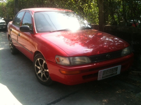 ขายรถบ้าน TOYOTA COROLLA 1300 CC รุ่น GL เกียร์ธรรมดา แอร์หนาวครับ ช่วงล่างนิ่มๆครับ ติดแก๊สเรียบร้อยและลงเล่มแล้วครับประหยัดมากๆ คุ้มๆ ใช้ได้สองระบบขายเพียง 85,000.-